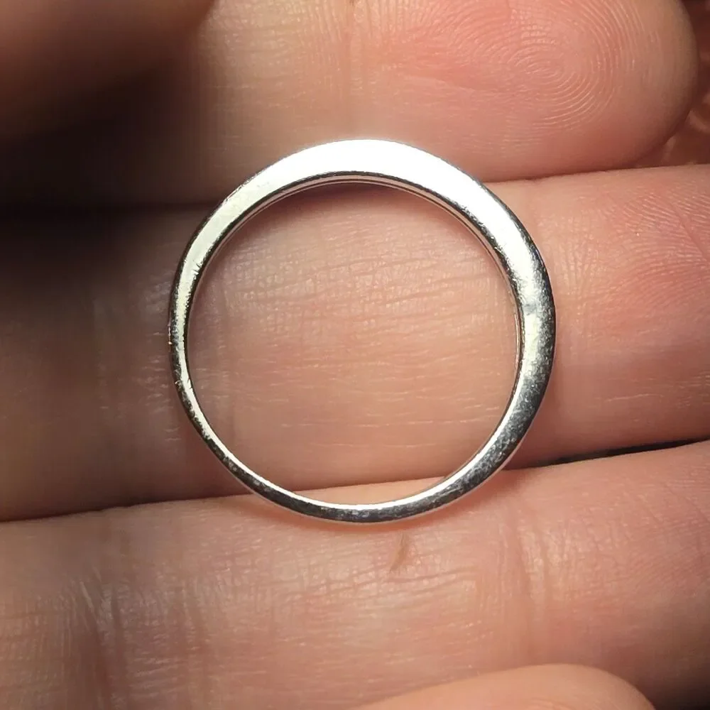 Vintage sterling silver ring sz 9.5 - Picture 5 of 8